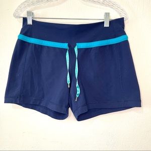 Lululemon Dark Navy Yoga Short with Drawstring